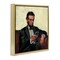 Stupell Industries Abe with Cellphone Floating Frame, design by Studio Bautista